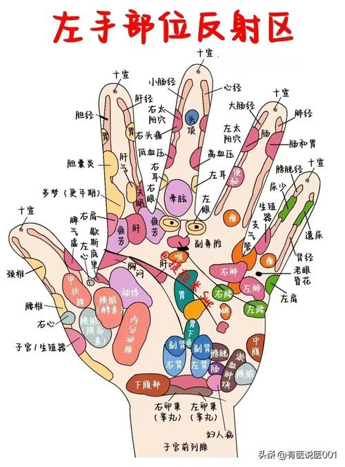 手上的穴位代表什么