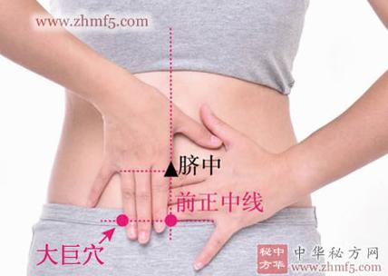 大巨穴位定位及主治