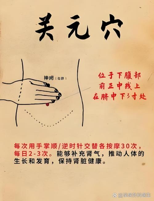 早泄要按摩那个穴位