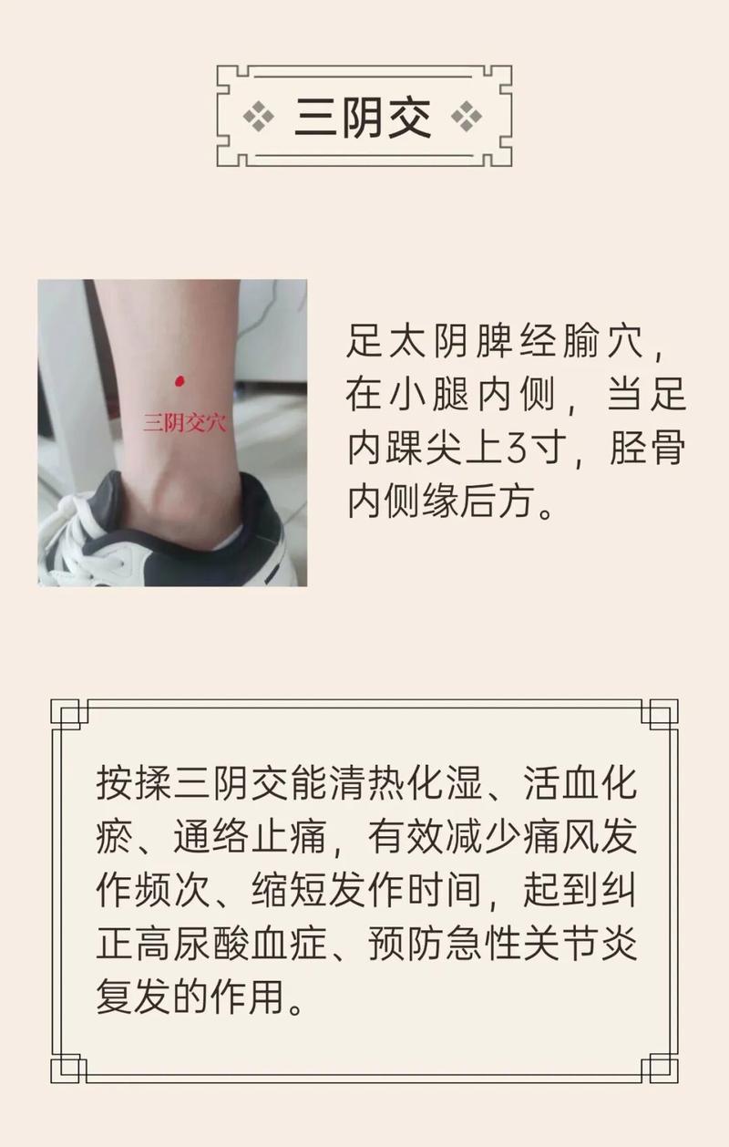 痛风在哪个穴位发生