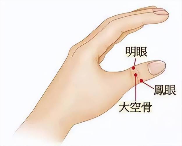 食指与拇指中间穴位