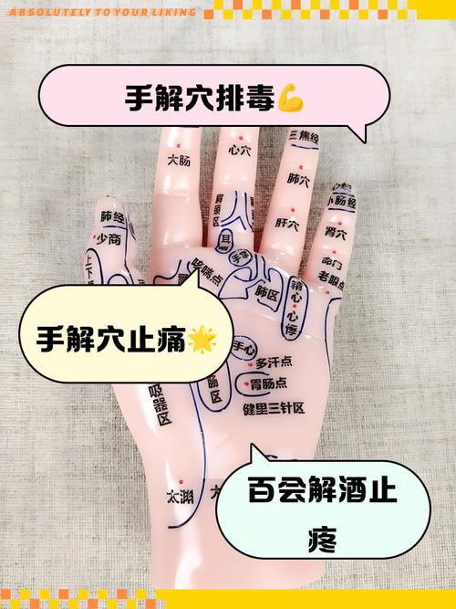 喝酒多按摩哪些穴位