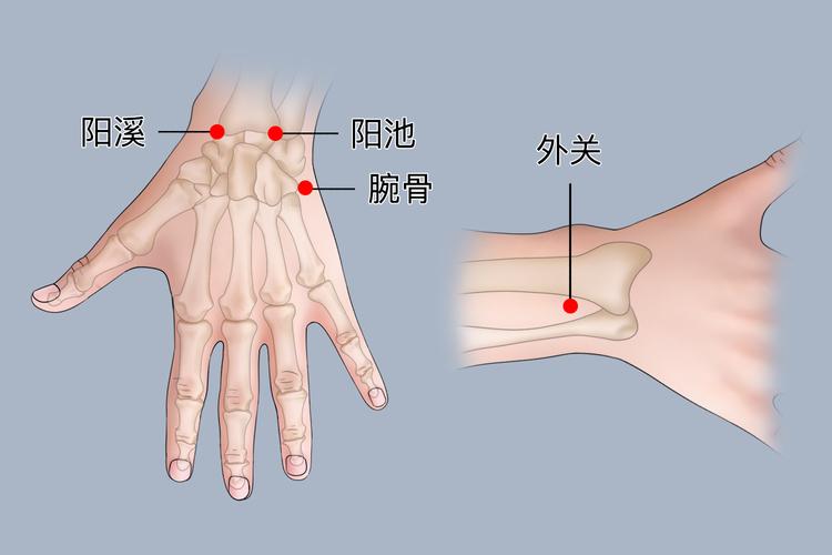 风湿性关节炎按摩穴位