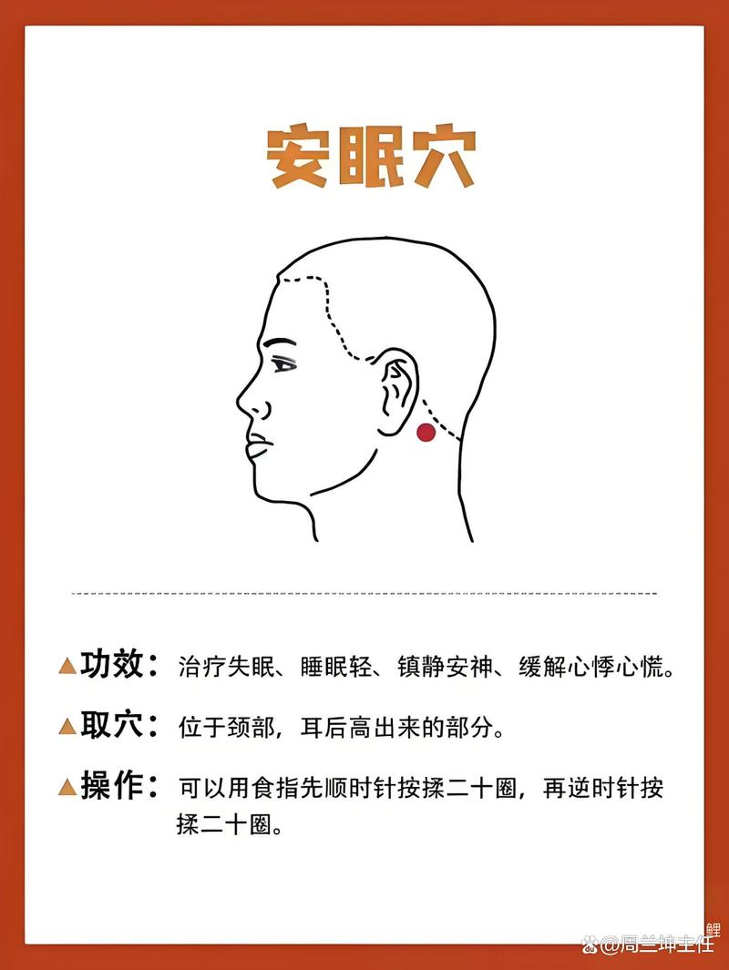 睡眠不好点什么穴位