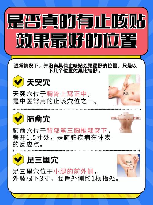 感冒咳嗽穴位贴哪里