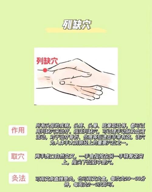 眩晕病按摩治疗穴位