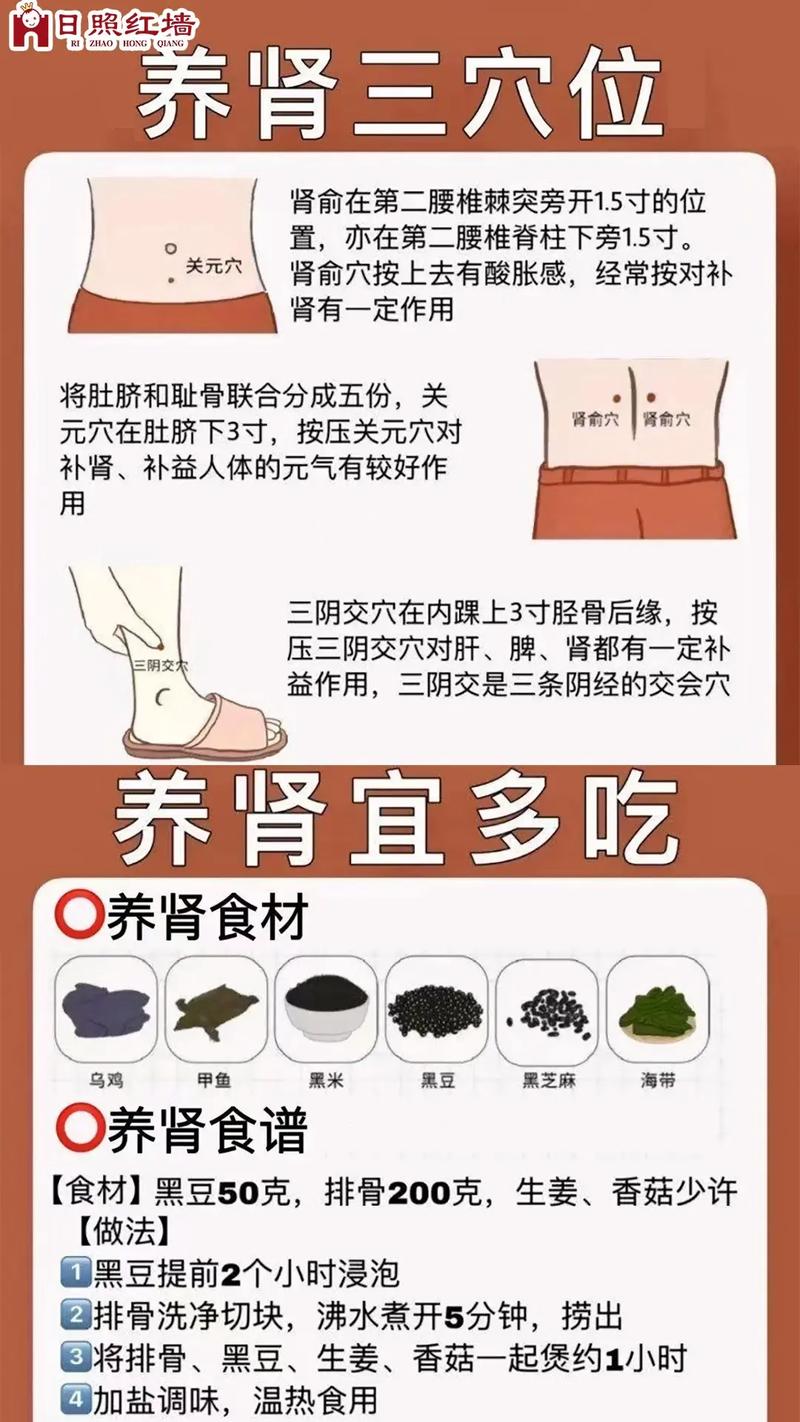 肾部穴位的作用效果