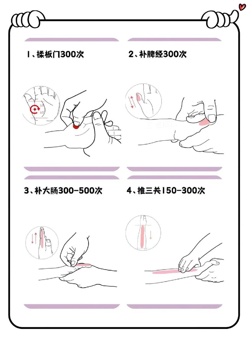 小孩拉肚子穴位推拿