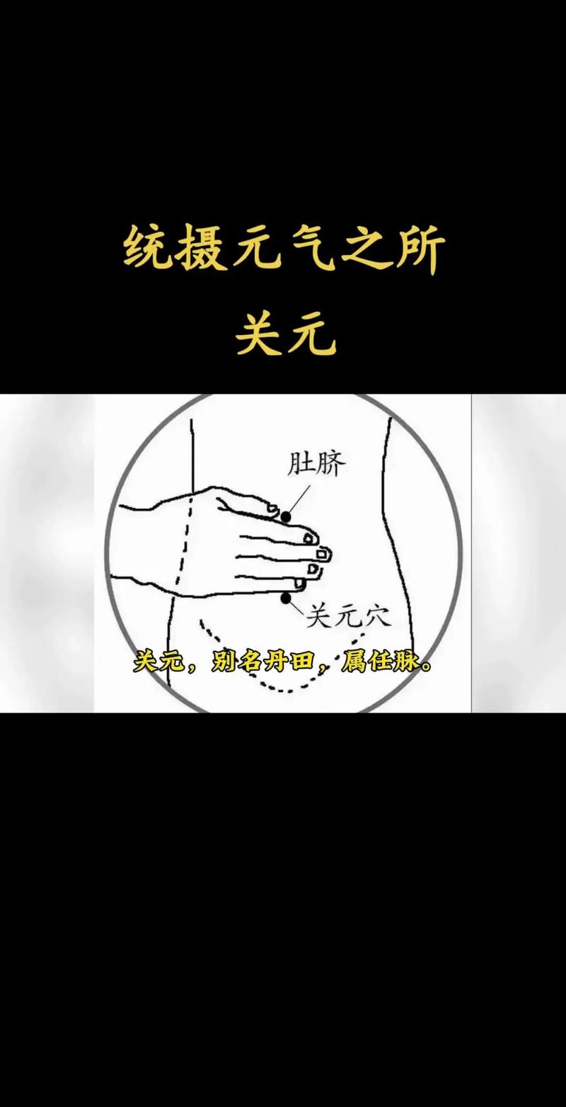 人体穴位按摩关元穴