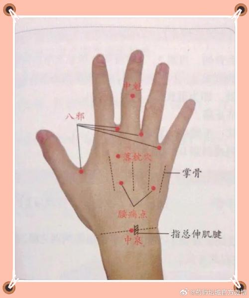 手上治疗腰椎的穴位