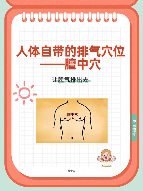 中医排气的特效穴位