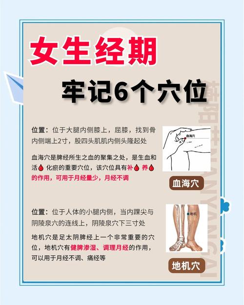 月经少按摩什么穴位