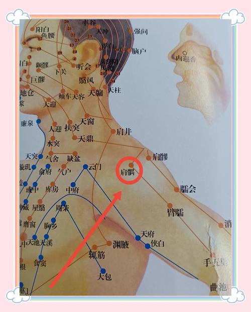 肩部受凉了艾灸穴位