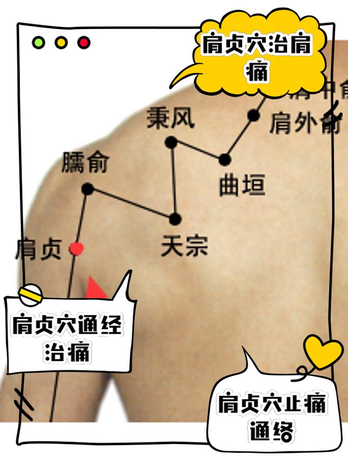 肩部受凉了艾灸穴位