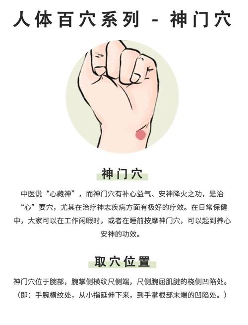 心烦焦虑按什么穴位