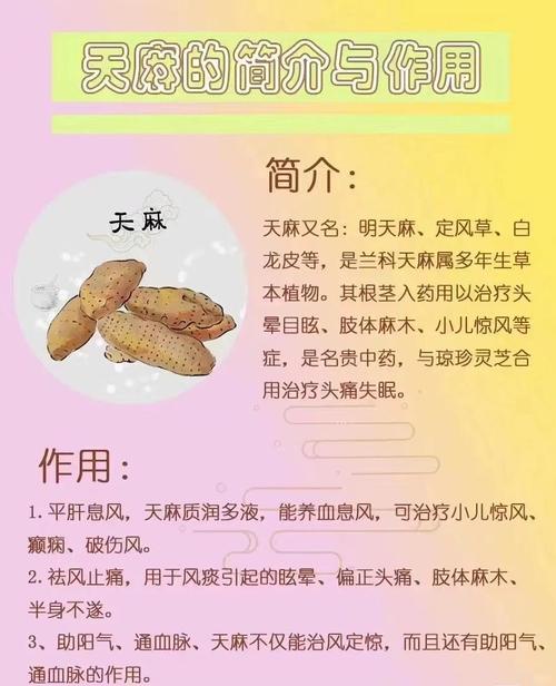 天麻对类风湿有作用吗
