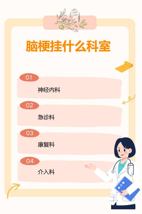 脑梗去医院挂什么科室