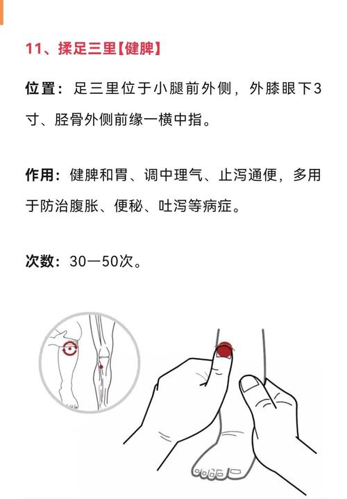 按摩小孩小腿穴位图