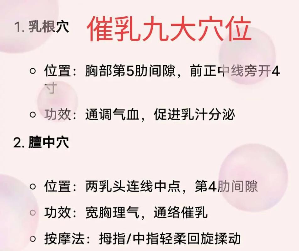 乳房封穴位断奶好吗