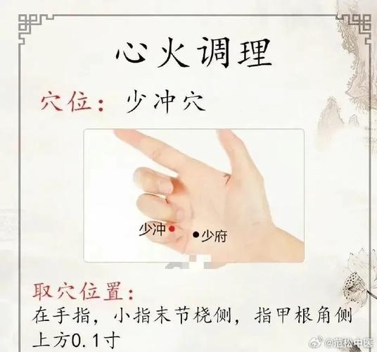 针灸哪个穴位降心火
