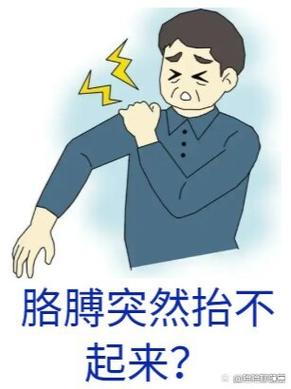 胳膊痛抬不起来 脑梗