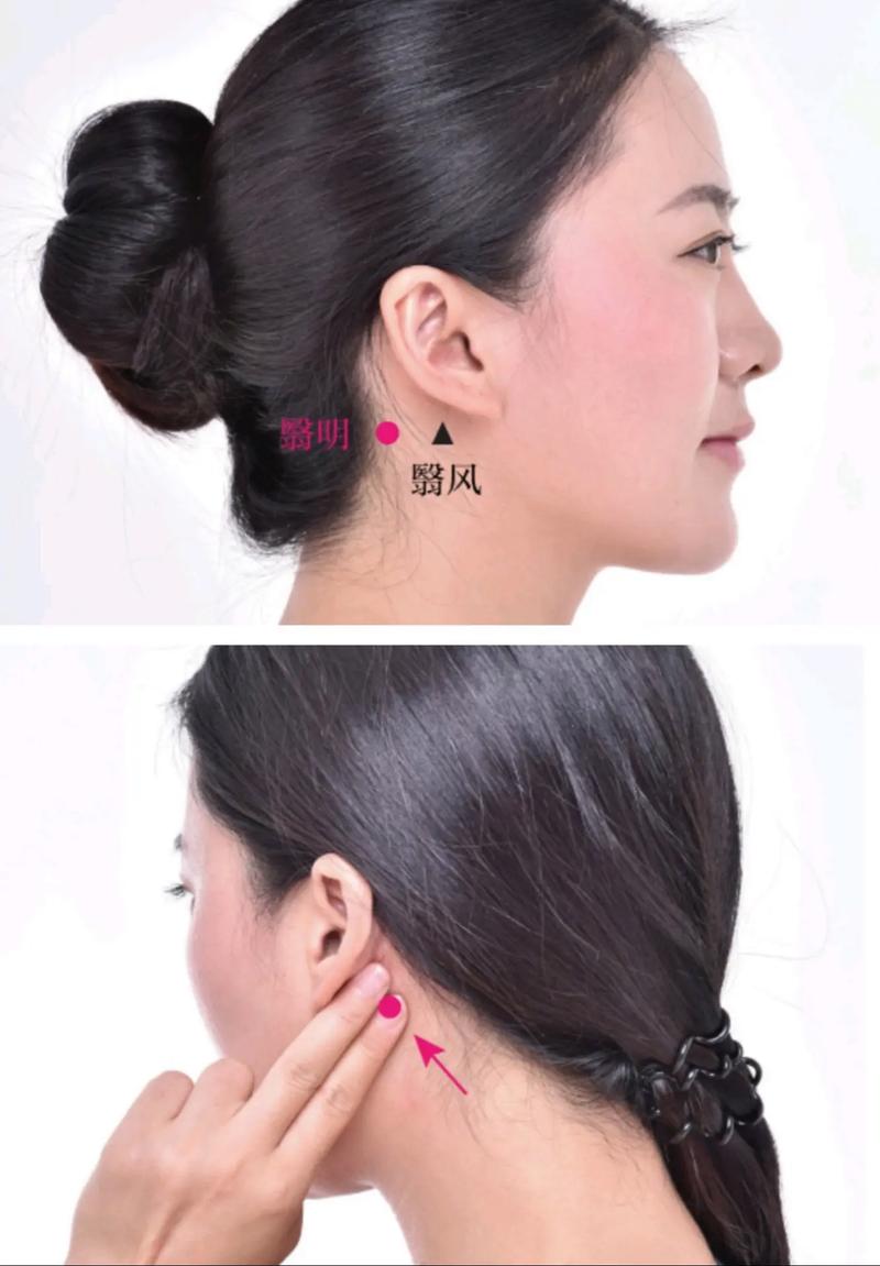 头面热按摩哪个穴位