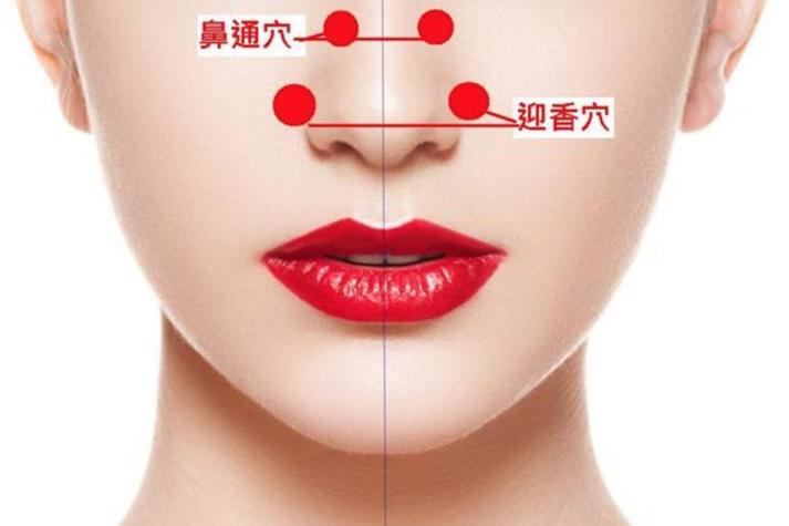 小儿迎香穴位位置图