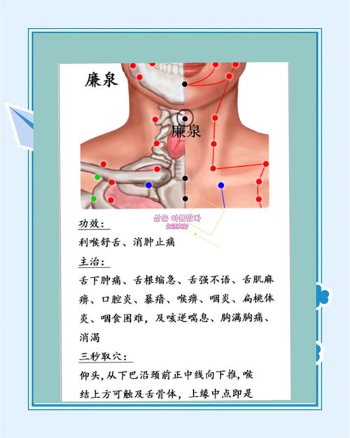 咽喉干疼痛按摩穴位