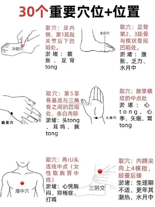针灸选择穴位的原则