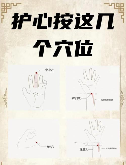 心脏可以按摩的穴位