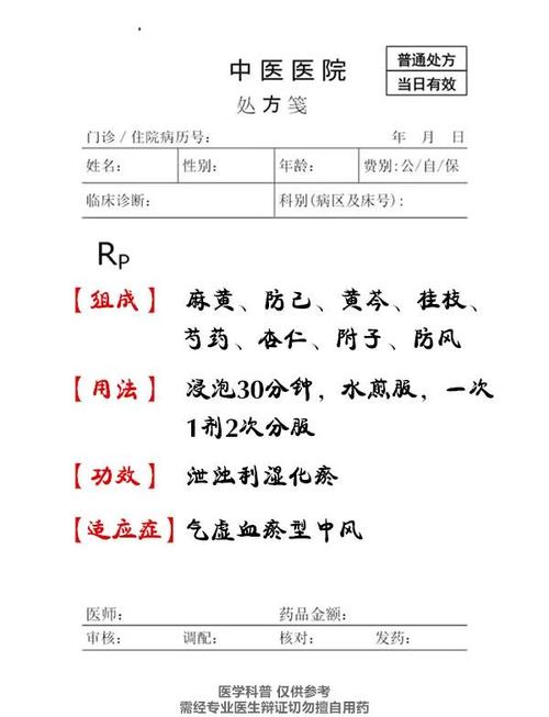 名老中医治脑梗经验方