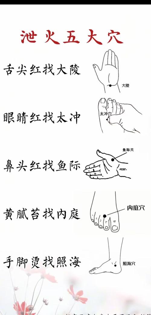 气虚上火按什么穴位