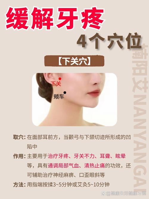 按哪个穴位治疗牙痛