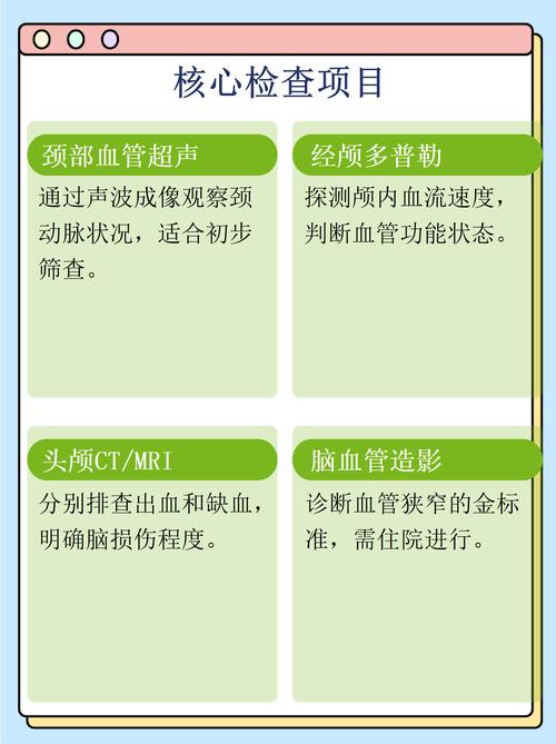 脑梗都需要做哪些检查