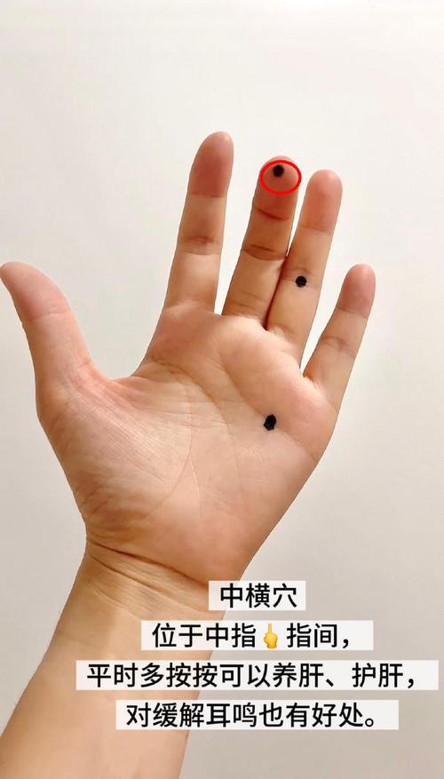 右手中指发麻 穴位