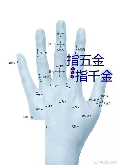 右手中指发麻 穴位