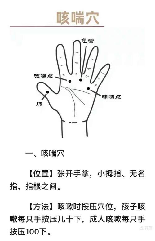 哮喘发作按什么穴位