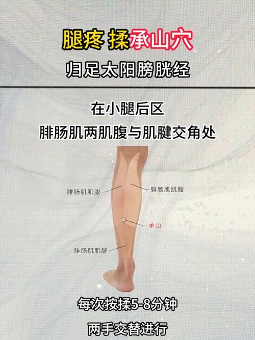 瘦小腿按摩哪些穴位