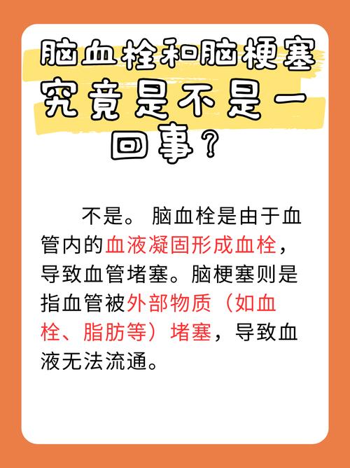 脑梗和血栓是一回事吗