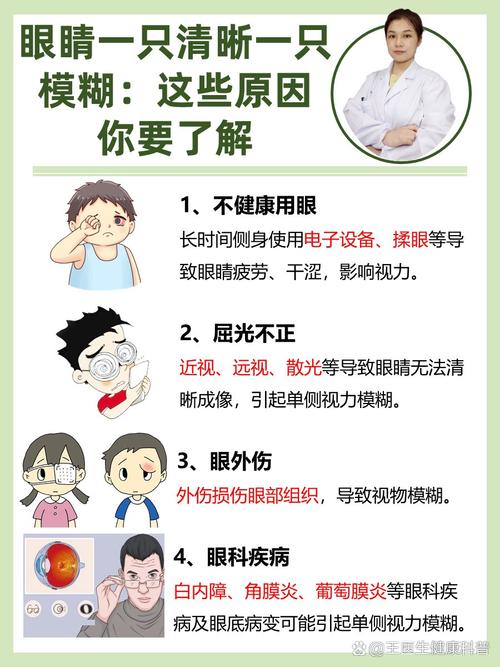 脑梗后眼睛模糊怎么办