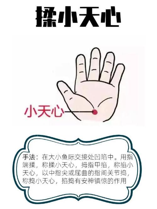推拿 穴位 小天心